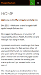 Mobile Screenshot of murphguitars.com